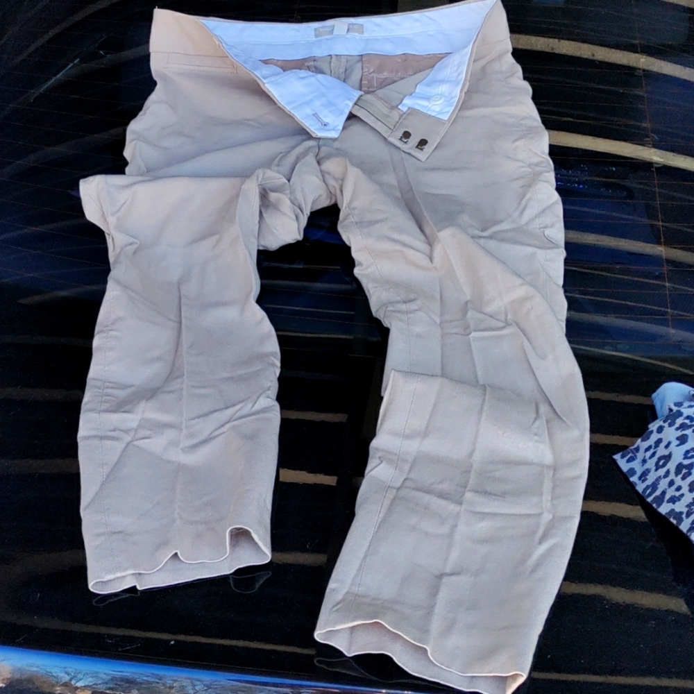 Banana Republic "Sloan Fit", cropped pants...